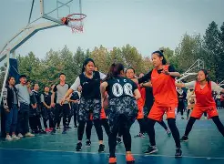 篮球巨星合照